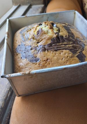 A picture of Chocolate Marble Cake.
