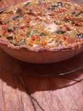 Tarta de verduras muy fácil de hacer, con masa casera