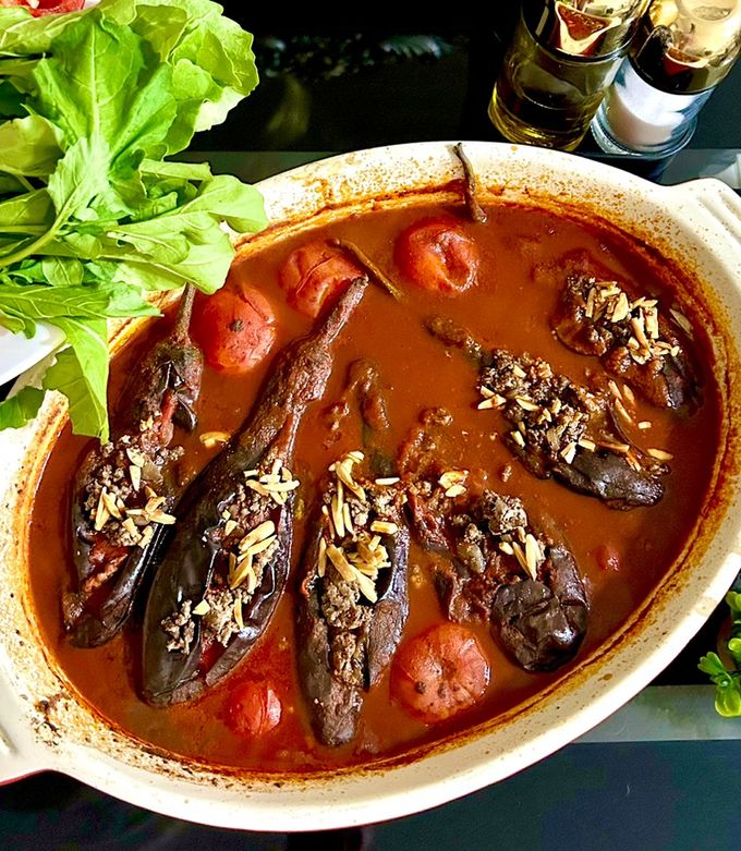 صورة لوصفة شيخ المحشي بالصلصة