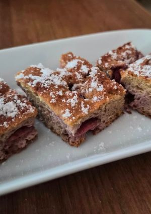 Epres kevert sütemény szénhidrátszegény recept fotója