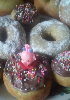 Foto resep Donat Ubi Jalar rasa pandan