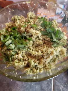 Una foto de Cous cous al pesto