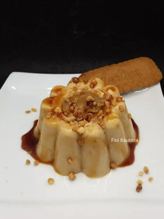 Una foto de Panna cotta de pasta Lotus(speculoos)