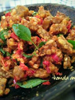 Foto resep Sambel Tempe Kemangi maknyuuus