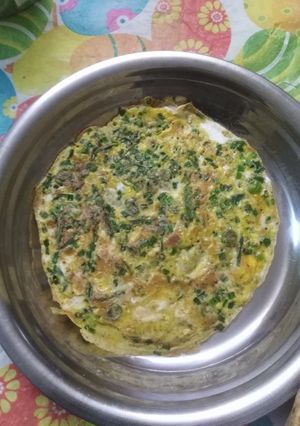 A picture of Onion omelet.