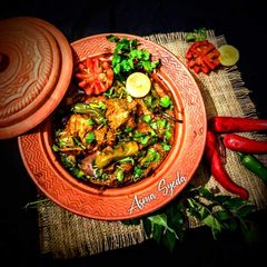 A picture of Achar Gosht.