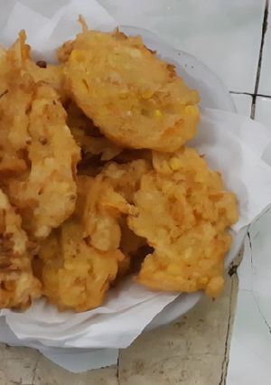 Foto resep Bakwan jagung (vegetarian)
