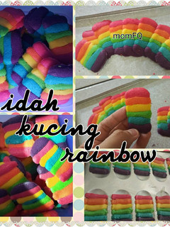 Foto resep Lidah kucing rainbow