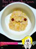 Bubur Salmon with Bean Sprouts and Corn (mpasi 6+)