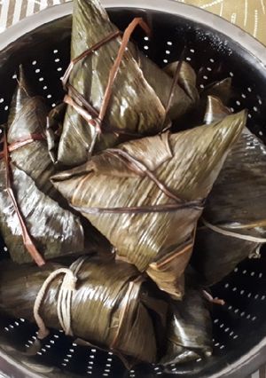 Foto resep Bacang beras ketan