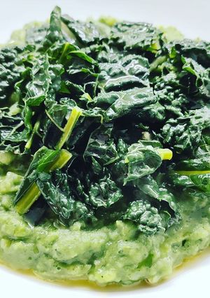 Foto di Purè di patate e cavolo nero