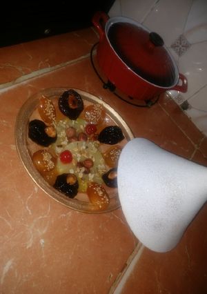 صورة لوصفة طاجين حلو