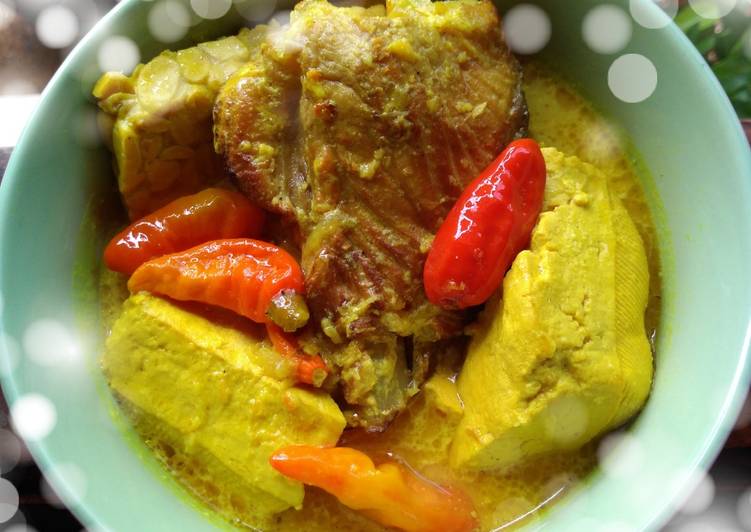 Resep Sayur ikan asap dan tempe tahu, Menggugah Selera