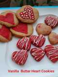 Vanilla Heart Shape Cookies