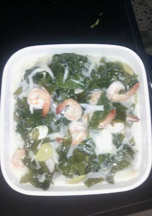 รูปของ กะทิกุ้งสด