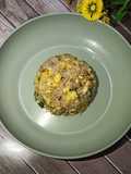 Nasi goreng abon rendang sapi