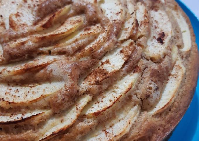 Ricetta di Premiato Torta di mele integrale con mandorle