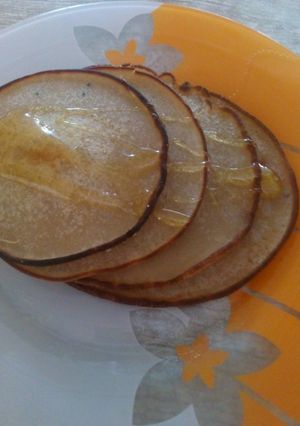 عکسی از دستور پنکیک شکلاتی با کمک داداش کوچولوم