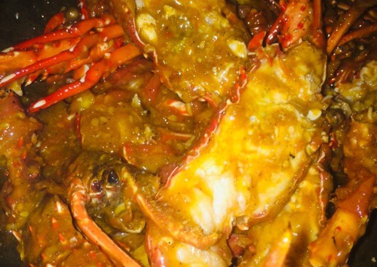 Resep Lobster saus tiram balado Anti Gagal