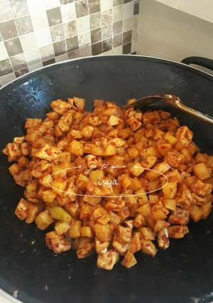 Foto resep Sambal goreng kentang tahu manis gurih (menu anak juga ok)