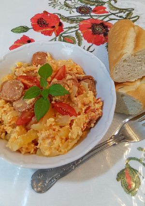 Virslis lecsó, ahogy én készítem recept fotója