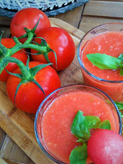 Una foto de Gazpacho de sandía