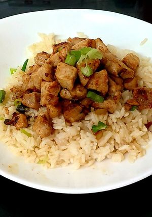A picture of My Salt & Pepper Chilli Pork.