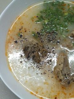 Hình của món Cháo vịt.
