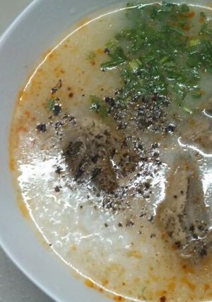 Hình của món Cháo vịt.