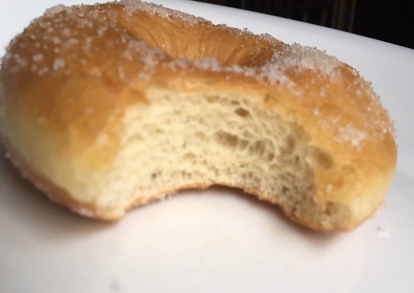 Soft fluffy doughnut