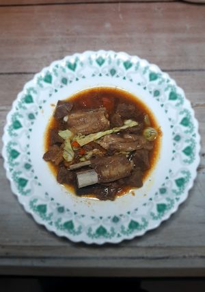Foto resep Tongseng Kambing Pedas Manis