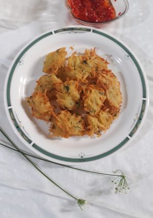 Foto resep Kentang krispi (laccha pakora)
