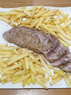 Una foto de Solomillo de cerdo al horno