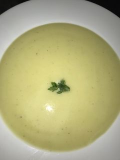 Una foto de Crema de apio