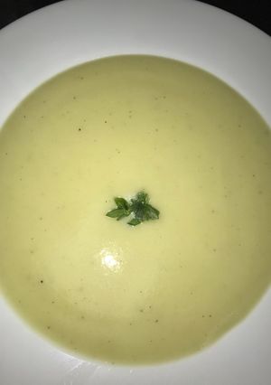Una foto de Crema de apio