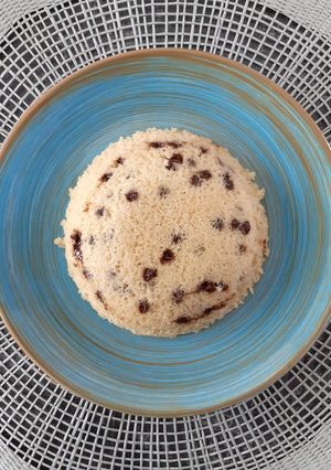 Une photo de Bowlcake à la Vanille et Pépites de Chocolat / Healthy