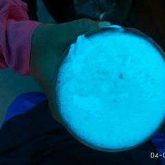 A picture of Bengal Street side lassi.
