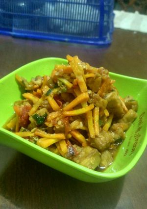 Foto resep Tumis tempe mix wortel segar