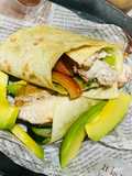 Avocado Chicken Wrap