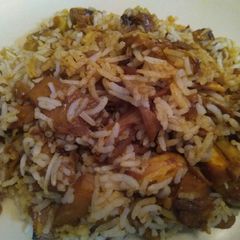 A picture of Jackfruit Biryani.
