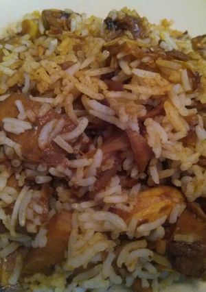 A picture of Jackfruit Biryani.