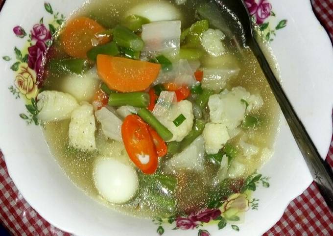 Resep Sop Telur Puyuh Oleh Rantiie Cookpad