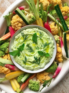 A picture of Avocado Tzatziki Dip.