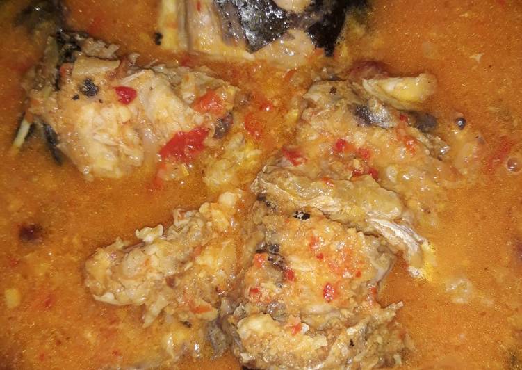 Ikan patin pedas (masakan sederhana)