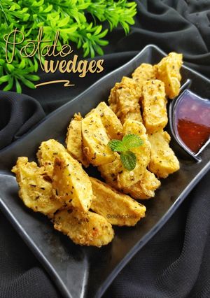 Foto resep Potato Wedges