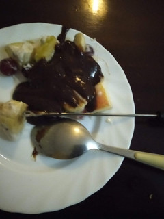 A picture of Chocolate Fondue.