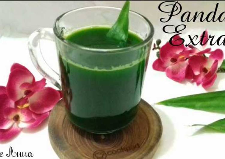 Resep (33.1) Pandan Extract (Sari Pandan) yang Bisa Manjain Lidah