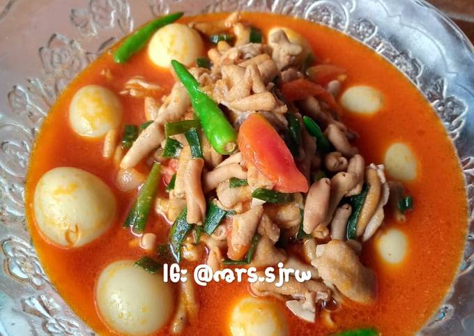 43. Usus Puyuh Masak Pedas