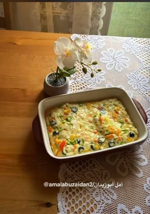صورة لوصفة بيض بالفرن بطريقة الطباخة أمل أبو زيدان