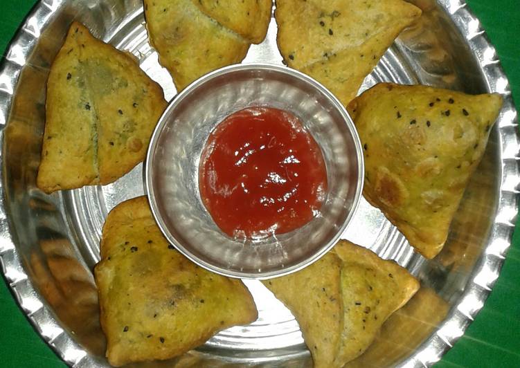 Palak Samosa Palak Samosa